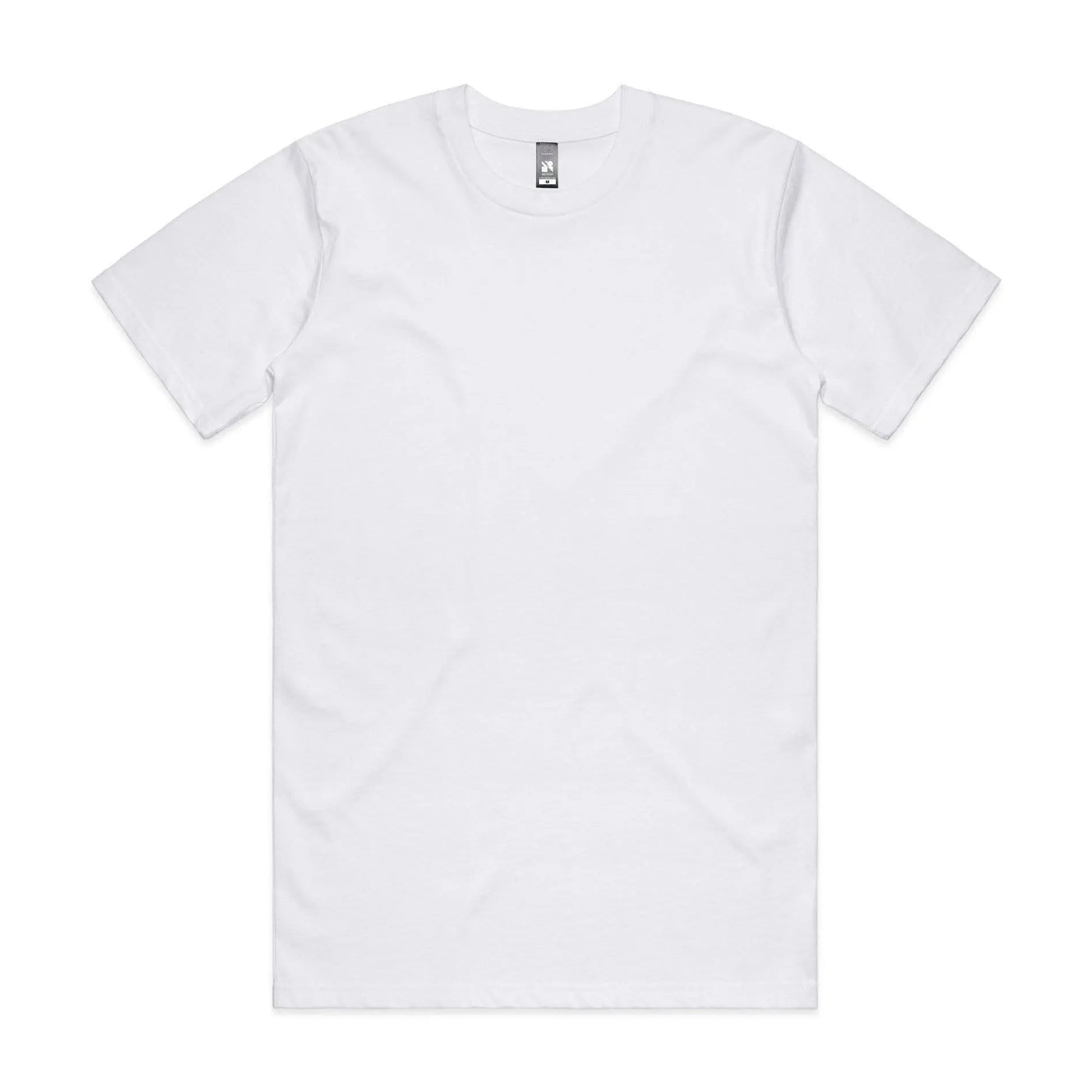 As Colour Men's classic tee 5026 Casual Wear As Colour WHITE MARLE SML
